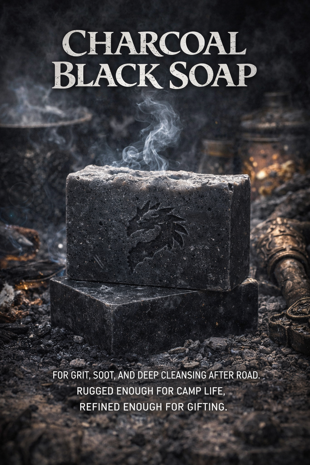Charcoal Black Soap product image